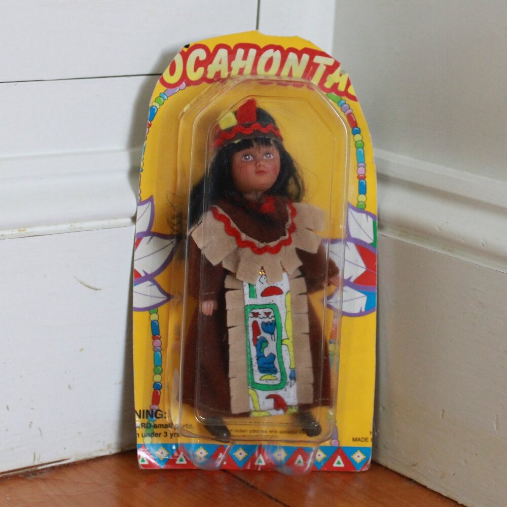 Vintage Unknown Brand Pocahontas Doll